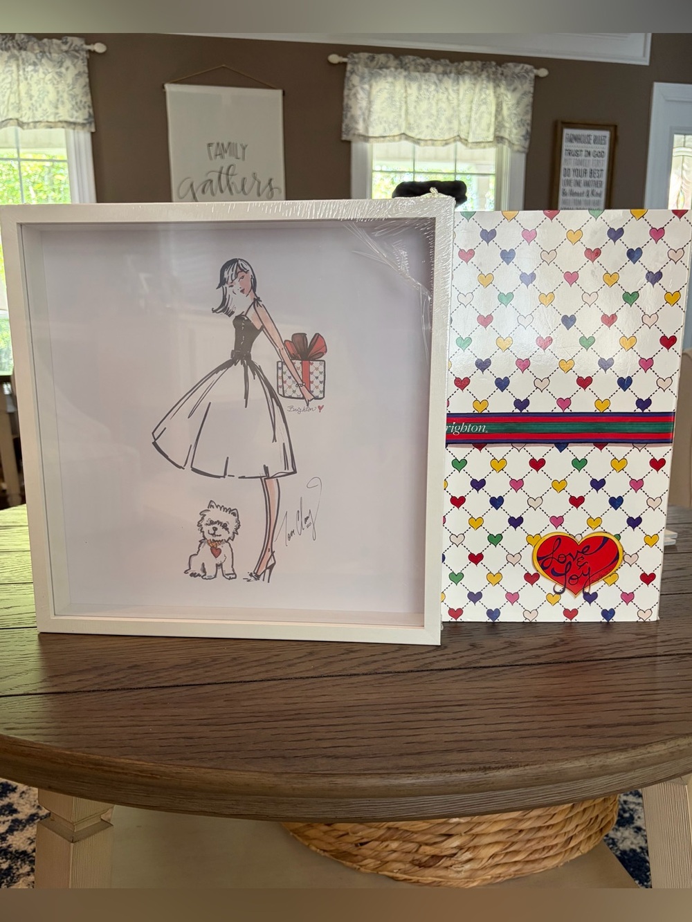 NWT Brighton Heart Frame Art by Tom Clancy